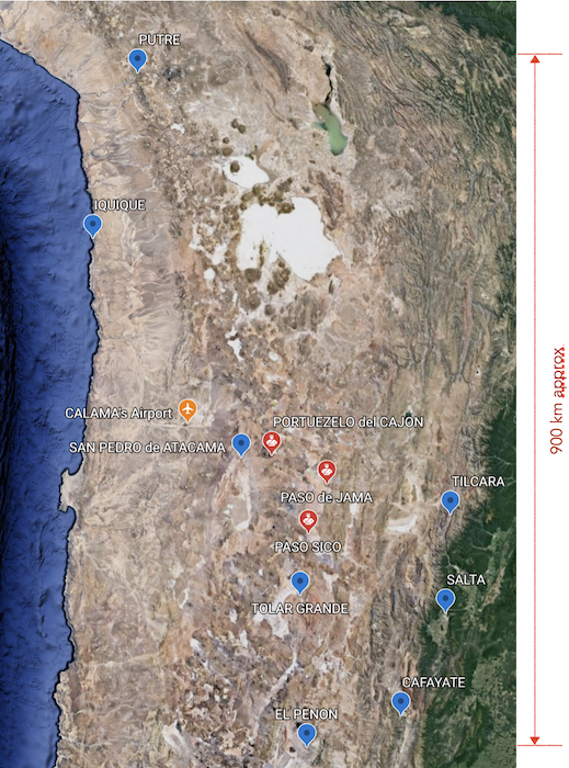 Atacama basic map